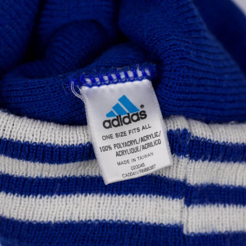 90s adidas DESCENTE beanie Japan製 ニット帽 DA6 adidas Adidas cap hat to ref . il Vintage Descente vintage 80s